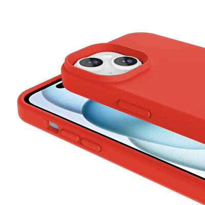 Apple iPhone 13 Case Magsafe Charging Feature Liquid Technology Erasable Hard Zore Kiwi Cover - 15