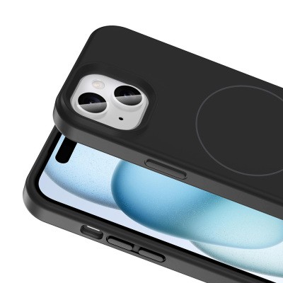 Apple iPhone 13 Case Magsafe Charging Feature Liquid Technology Erasable Hard Zore Kiwi Cover - 17