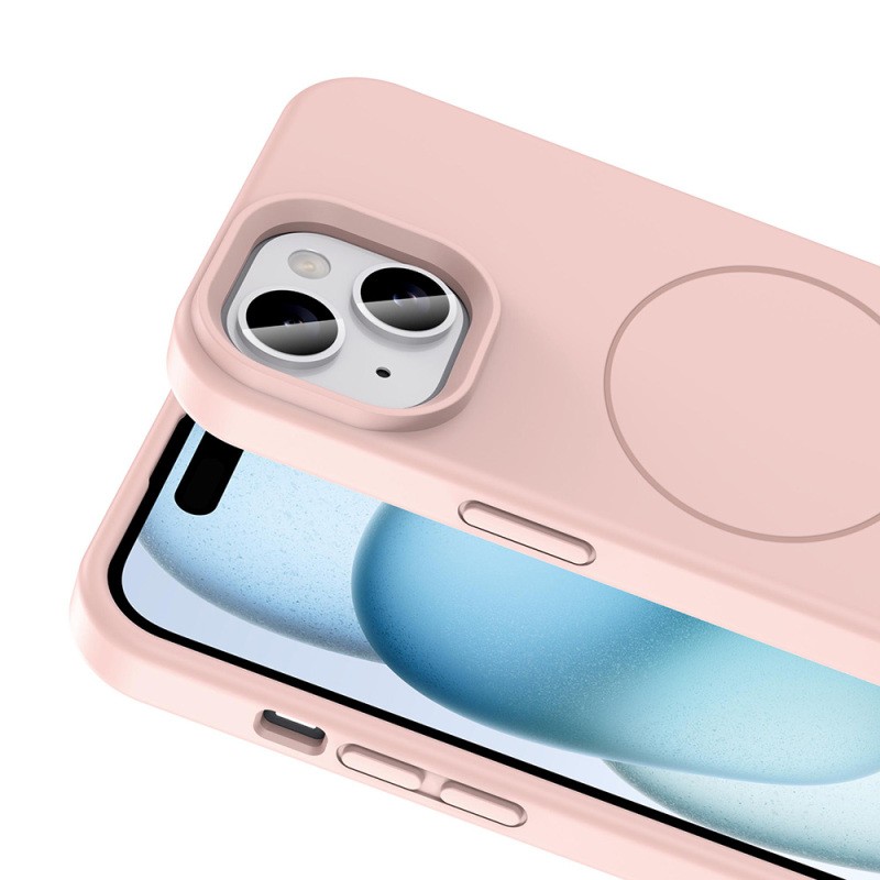 Apple iPhone 13 Case Magsafe Charging Feature Liquid Technology Erasable Hard Zore Kiwi Cover - 16