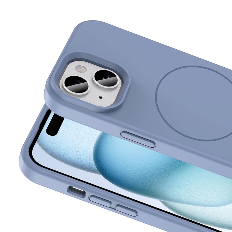 Apple iPhone 13 Case Magsafe Charging Feature Liquid Technology Erasable Hard Zore Kiwi Cover - 19