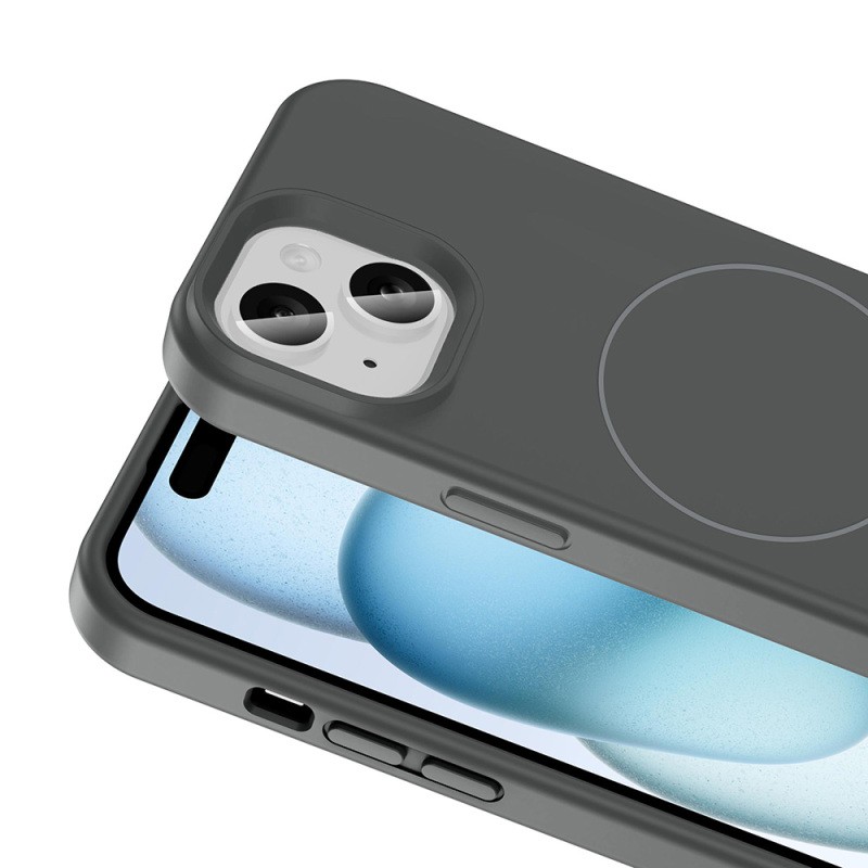 Apple iPhone 13 Case Magsafe Charging Feature Liquid Technology Erasable Hard Zore Kiwi Cover - 18