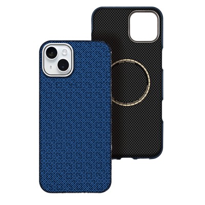 Apple iPhone 13 Case with M-Safe Charging Feature, Zore Paris Vax Hard PC Cover - 4