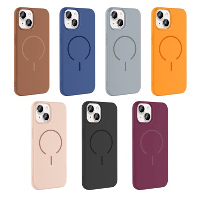 Apple iPhone 13 Case Zore Meta Cover with M-safe Charging Feature - 23