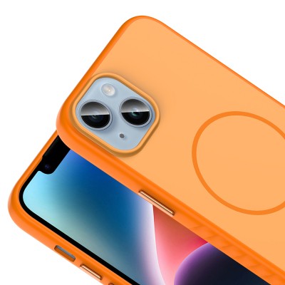 Apple iPhone 13 Case Zore Tea Cover with M-safe Charging Feature - 12