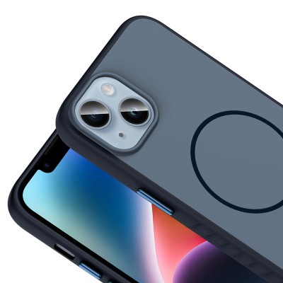 Apple iPhone 13 Case Zore Tea Cover with M-safe Charging Feature - 14