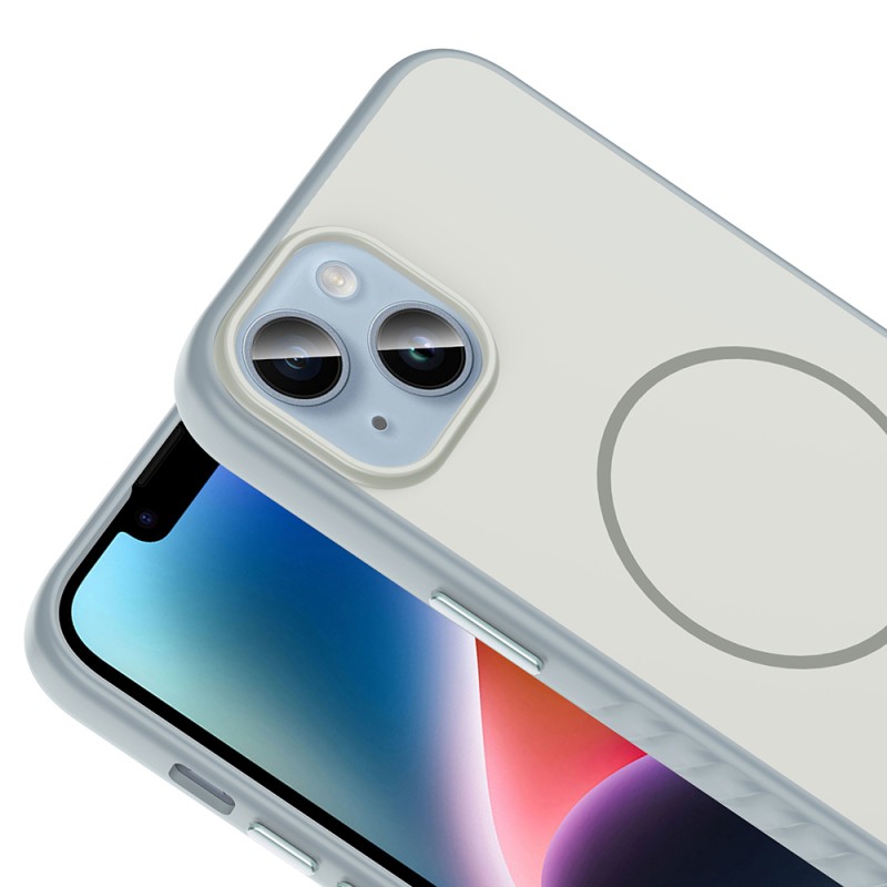 Apple iPhone 13 Case Zore Tea Cover with M-safe Charging Feature - 15