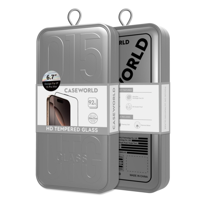 Apple iPhone 13 CaseWorld HD Serisi 0.33mm Temperli Cam Ekran Koruyucu - 7