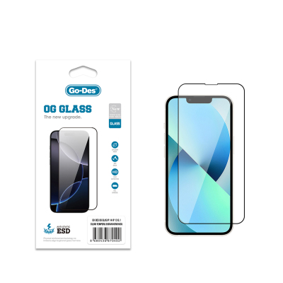 Apple iPhone 13 Go Des OG Glass Antistatic Tempered Glass Screen Protector - Go Des