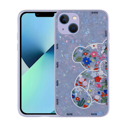 Apple iPhone 13 Kılıf Desenli Sert Silikon Zore Mumila Kapak - Zore