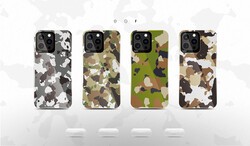 Apple iPhone 13 Kılıf Kajsa Camo Kapak - 8