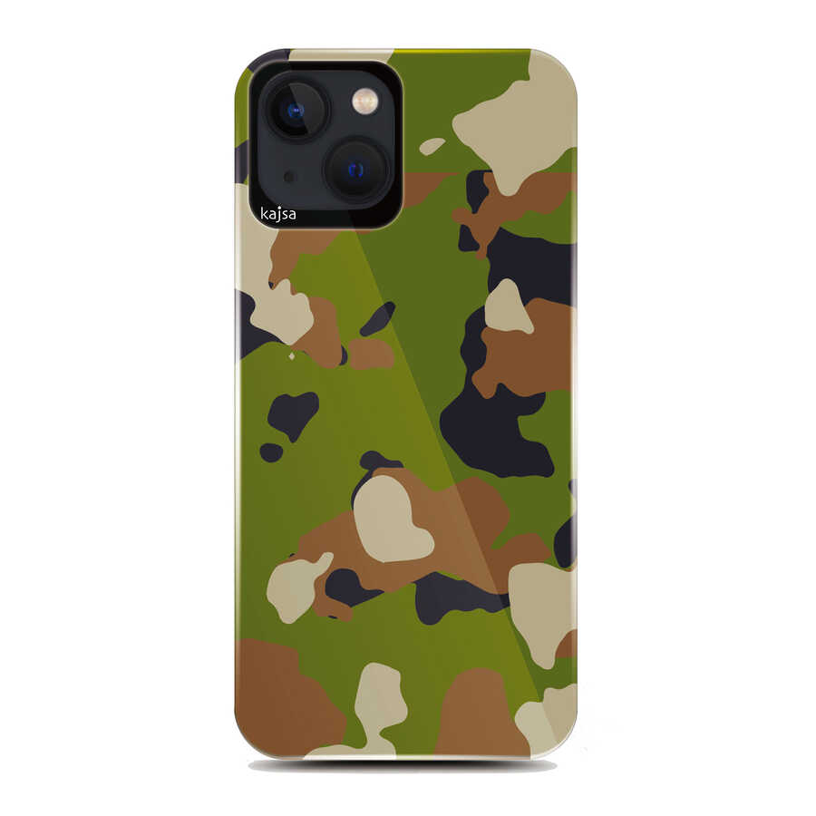 Apple iPhone 13 Kılıf Kajsa Camo Kapak - NO3