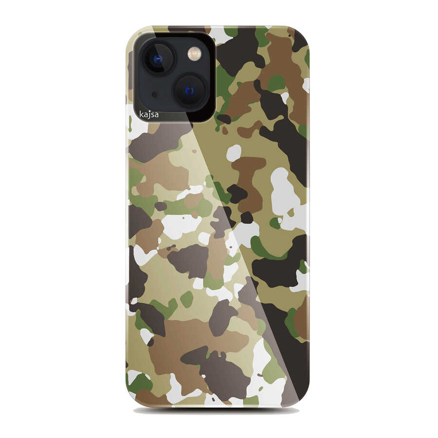 Apple iPhone 13 Kılıf Kajsa Camo Kapak - NO2