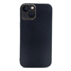 Apple iPhone 13 Kılıf ​Kajsa Luxe Collection Hakiki Deri Kapak - 9