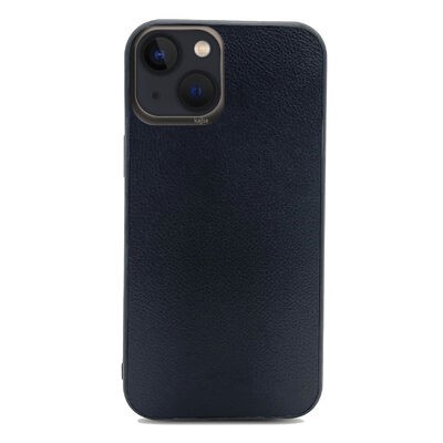 Apple iPhone 13 Kılıf ​Kajsa Luxe Collection Hakiki Deri Kapak - 9