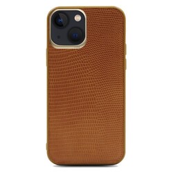 Apple iPhone 13 Kılıf ​Kajsa Preppie Collection Pu Deri Kapak - 10