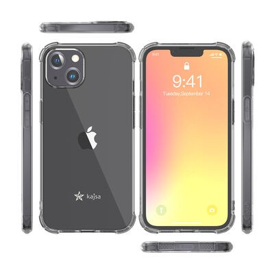 Apple iPhone 13 Kılıf Kajsa Transparent Kapak - 13