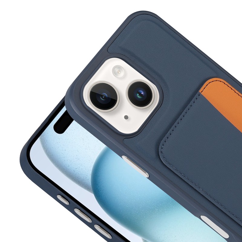 Apple iPhone 13 Kılıf Kartlıklı Zore X-Kart Silikon Kapak - 13