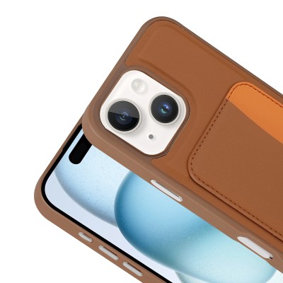 Apple iPhone 13 Kılıf Kartlıklı Zore X-Kart Silikon Kapak - 15