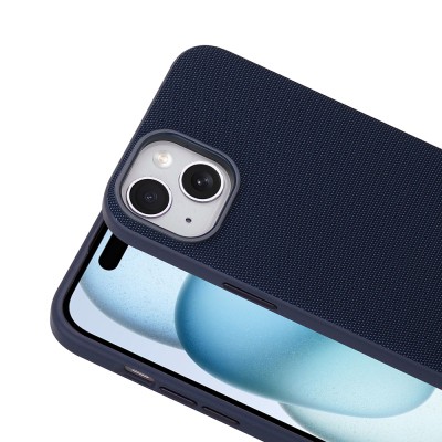 Apple iPhone 13 Kılıf M-Safe Şarj Özellikli Kumaş Tasarımlı Zore Miami Sert PC Kapak - 15