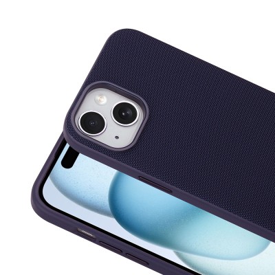 Apple iPhone 13 Kılıf M-Safe Şarj Özellikli Kumaş Tasarımlı Zore Miami Sert PC Kapak - 16