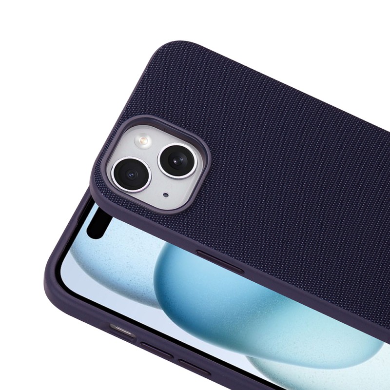 Apple iPhone 13 Kılıf M-Safe Şarj Özellikli Kumaş Tasarımlı Zore Miami Sert PC Kapak - 16