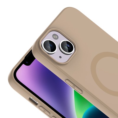Apple iPhone 13 Kılıf M-Safe Şarj Özellikli Zore Aris Silikon Kapak - 2