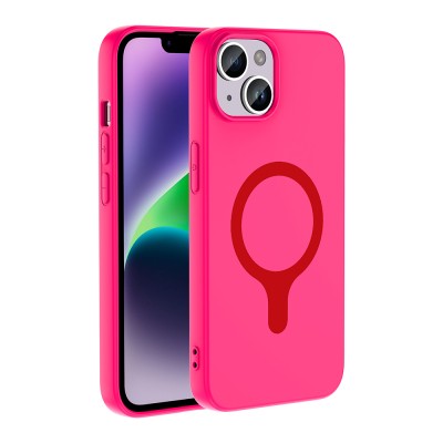 Apple iPhone 13 Kılıf M-Safe Şarj Özellikli Zore Aris Silikon Kapak - 10