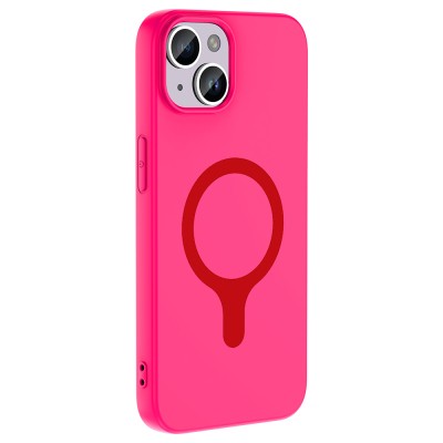 Apple iPhone 13 Kılıf M-Safe Şarj Özellikli Zore Aris Silikon Kapak - 12