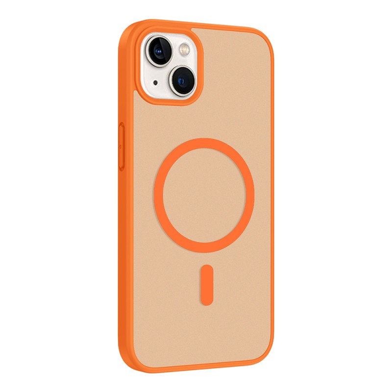 Apple iPhone 13 Kılıf M-safe Şarj Özellikli Zore Babet Kapak - 8