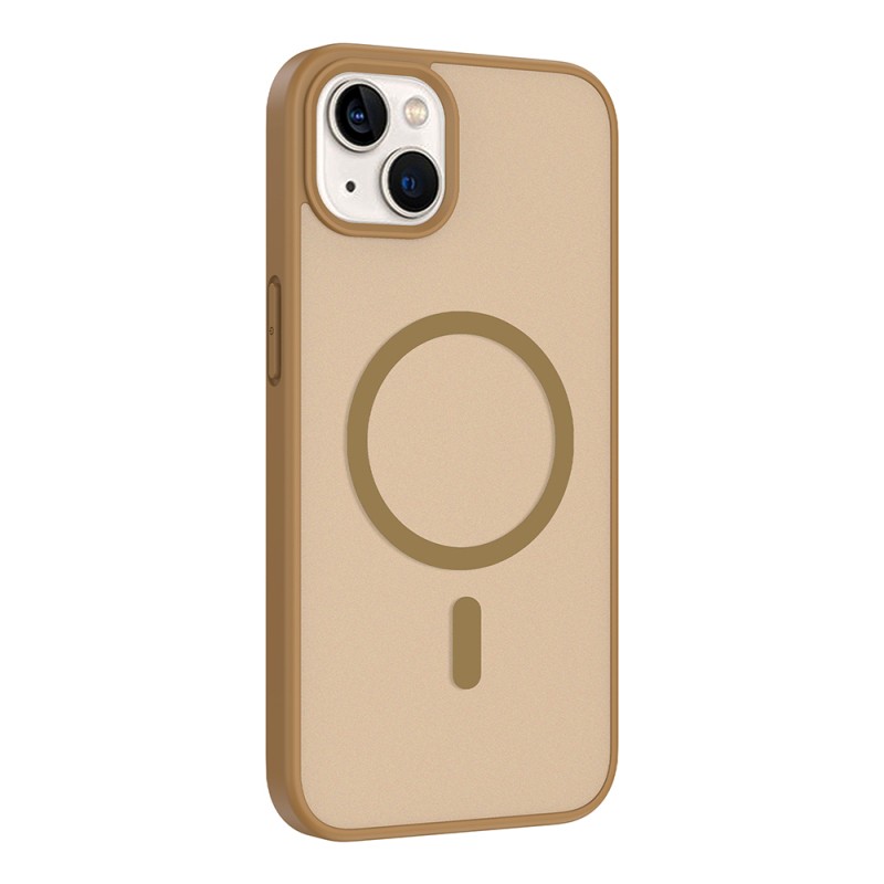 Apple iPhone 13 Kılıf M-safe Şarj Özellikli Zore Babet Kapak - 10