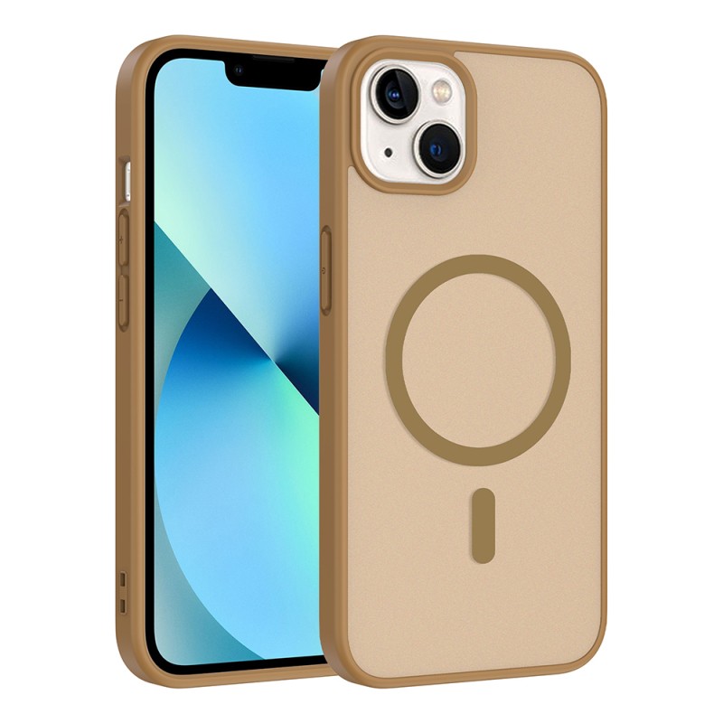 Apple iPhone 13 Kılıf M-safe Şarj Özellikli Zore Babet Kapak - 2