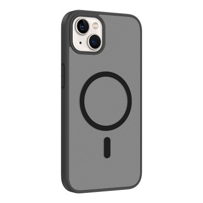 Apple iPhone 13 Kılıf M-safe Şarj Özellikli Zore Babet Kapak - 12