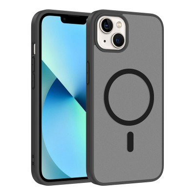 Apple iPhone 13 Kılıf M-safe Şarj Özellikli Zore Babet Kapak - 3