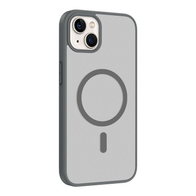 Apple iPhone 13 Kılıf M-safe Şarj Özellikli Zore Babet Kapak - 16