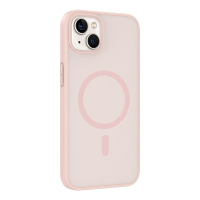Apple iPhone 13 Kılıf M-safe Şarj Özellikli Zore Babet Kapak - 18