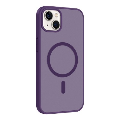 Apple iPhone 13 Kılıf M-safe Şarj Özellikli Zore Babet Kapak - 20