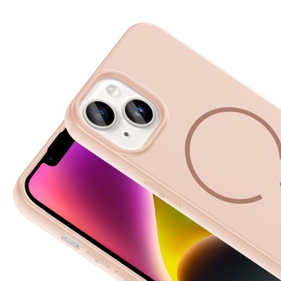Apple iPhone 13 Kılıf M-safe Şarj Özellikli Zore Meta Kapak - 19