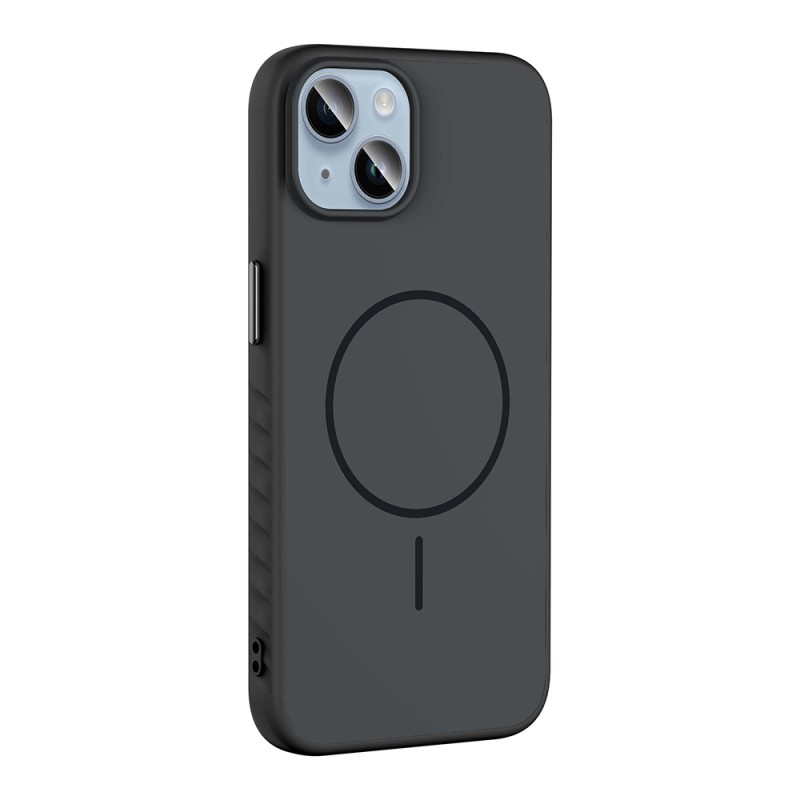 Apple iPhone 13 Kılıf M-safe Şarj Özellikli Zore Tea Kapak - 11