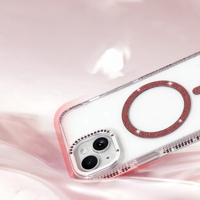 Apple iPhone 13 Kılıf M-safe Şarj Özellikli Zore Tera Silikon Kapak - 3