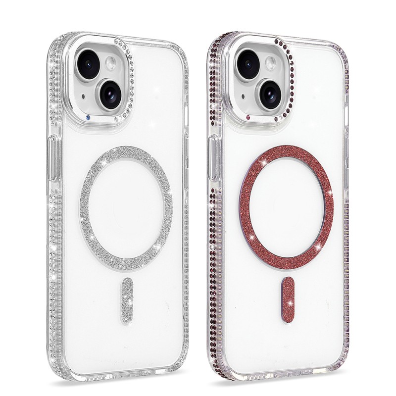 Apple iPhone 13 Kılıf M-safe Şarj Özellikli Zore Tera Silikon Kapak - 7