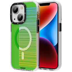 Apple iPhone 13 Kılıf M-safe Şarj Özellikli Youngkit Pure Serisi Kapak - Youngkit