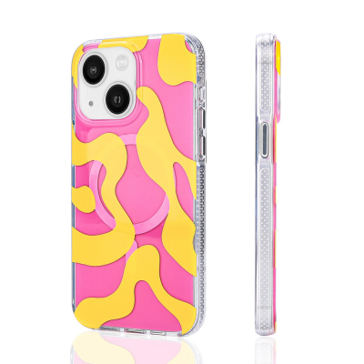 Apple iPhone 13 Kılıf M-safe Şarj Özellikli Zore Stilo Kapak - Zore