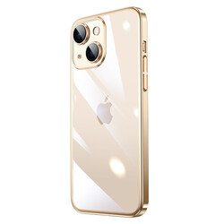 Apple iPhone 13 Kılıf Sert PC Renkli Çerçeveli Zore Riksos Silikon Kapak - Thumbnail
