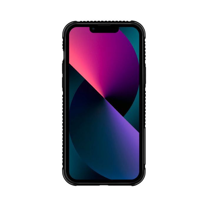 Apple iPhone 13 Kılıf Skinarma Holografik Tasarımlı Standlı Deri Görünümlü Kira Kodo Kapak - 2