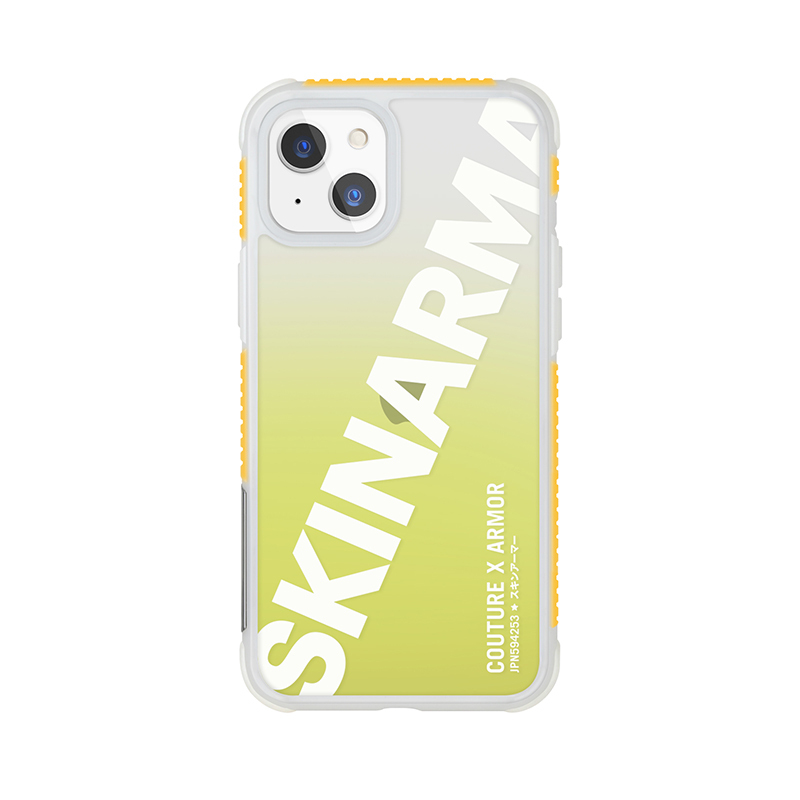 Apple iPhone 13 Kılıf SkinArma Şeffaf Airbag Tasarımlı Keisha Kapak - Sarı