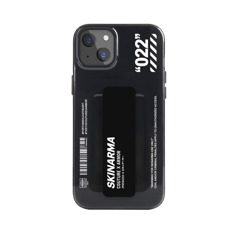 Apple iPhone 13 Kılıf Skinarma Şeffaf Desenli Kaze Kapak - 1