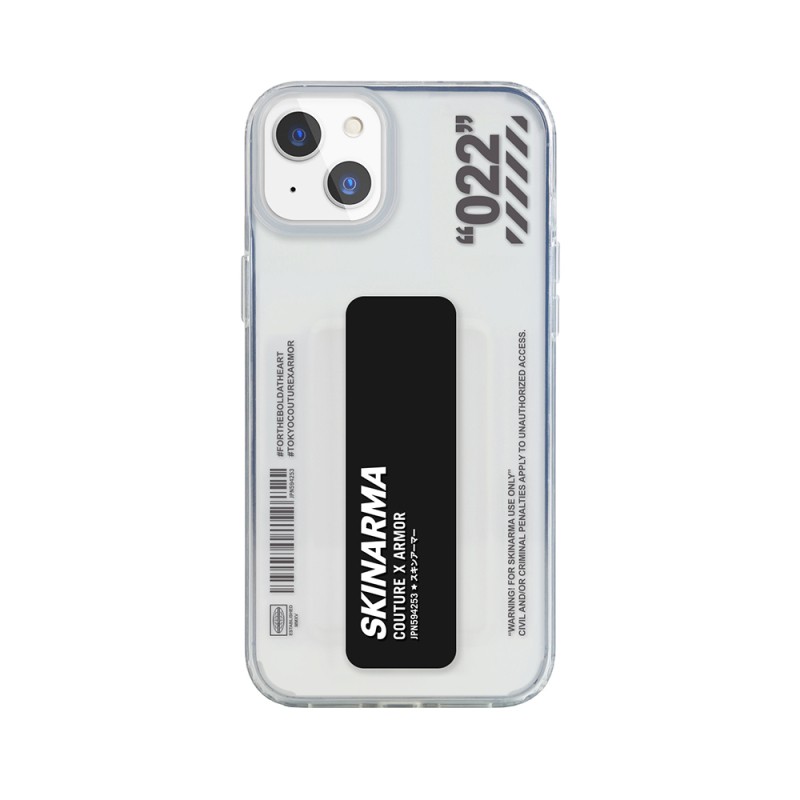 Apple iPhone 13 Kılıf Skinarma Şeffaf Desenli Kaze Kapak - 3