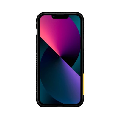 Apple iPhone 13 Kılıf Skinarma Standlı Deri Görünümlü Shingoki Kapak - 5