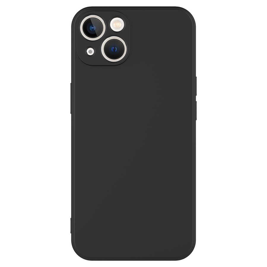 Apple iPhone 13 Kılıf Zore Mara Lansman Kapak - Siyah