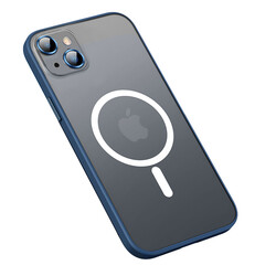Apple iPhone 13 Kılıf Zore Mokka Wireless Kapak - Thumbnail
